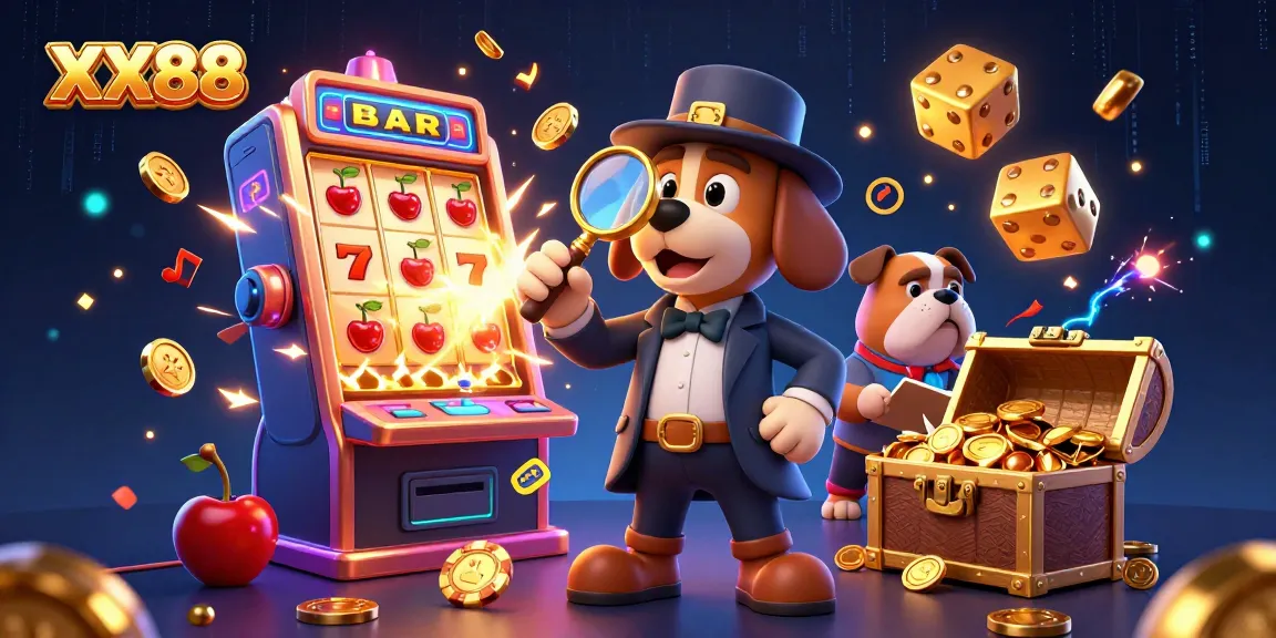 Explore the thrilling world of XX88 with a golden poker chip clue and jackpot excitement!