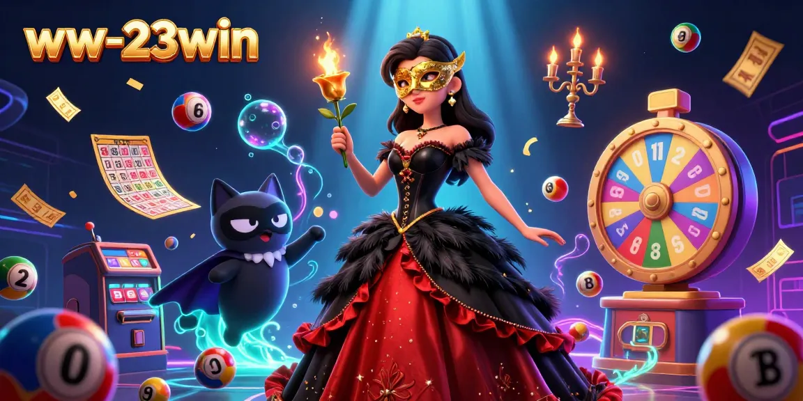 Experience thrilling gaming adventures with ww-23win through vibrant lottery and casino elements.