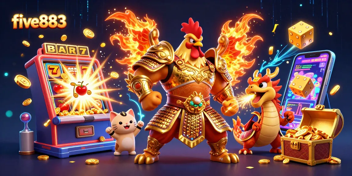Win big with five883 at the vibrant online casino bursting with rich rewards and fun!