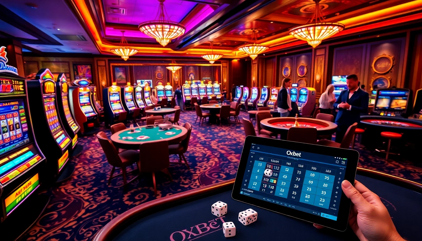 Experience the thrill of Oxbet gambling with vibrant tables and engaging gameplay.
