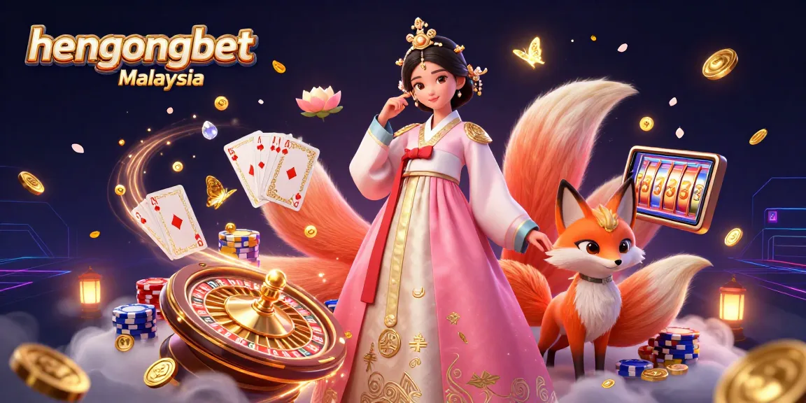 Experience exciting gameplay with hengongbet Malaysia featuring rich visuals of casino elements and characters
