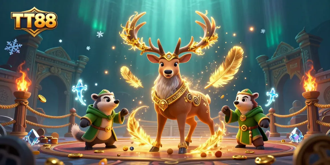 Experience thrilling gameplay at TT88 with dynamic casino elements and magical characters.