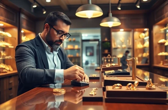 Valuta e acquista oro con un esperto nel negozio di compro oro.