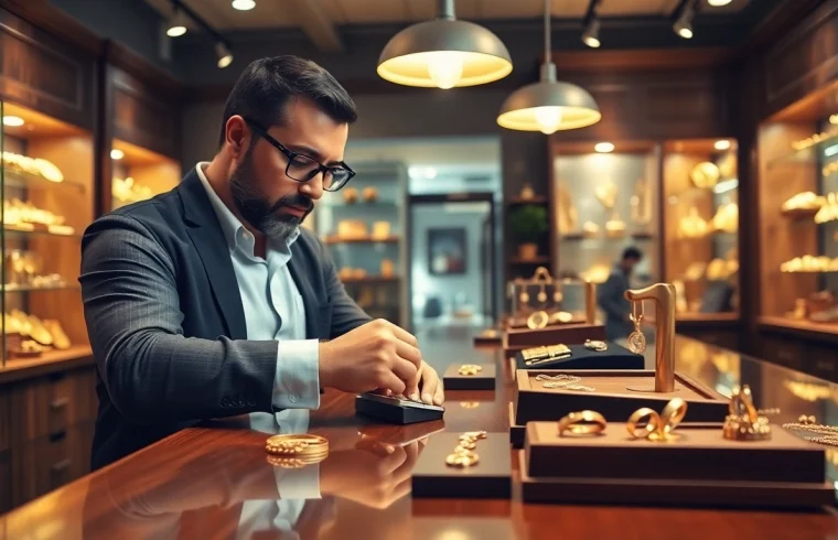 Valuta e acquista oro con un esperto nel negozio di compro oro.