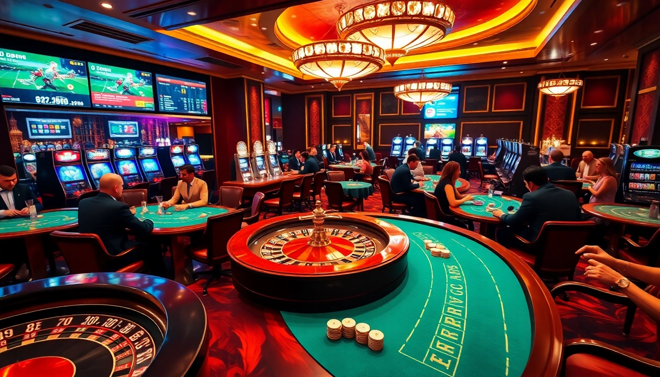 Engaging players at a high-stakes table on https://luck8.locker/ enjoying poker and casino games.