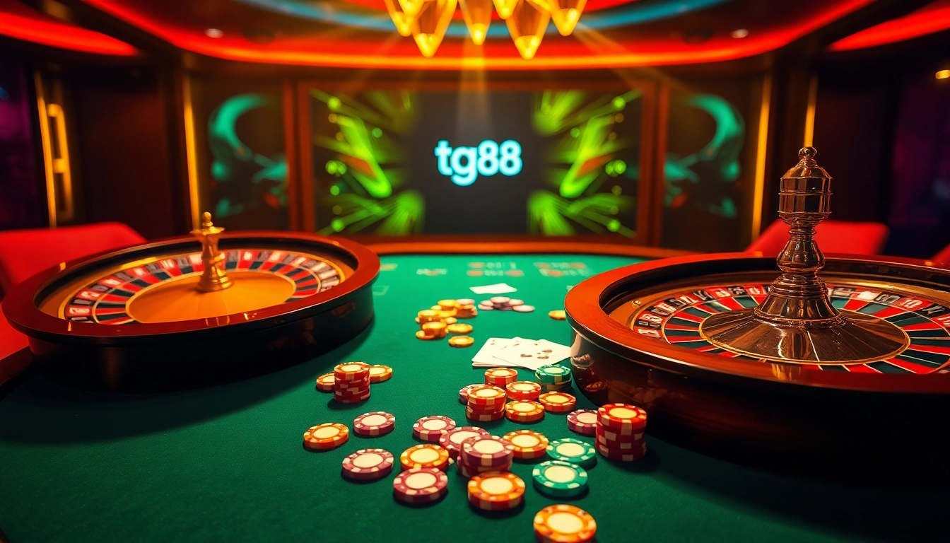 Experience high-stakes gaming and winning strategies at tg88 casino.