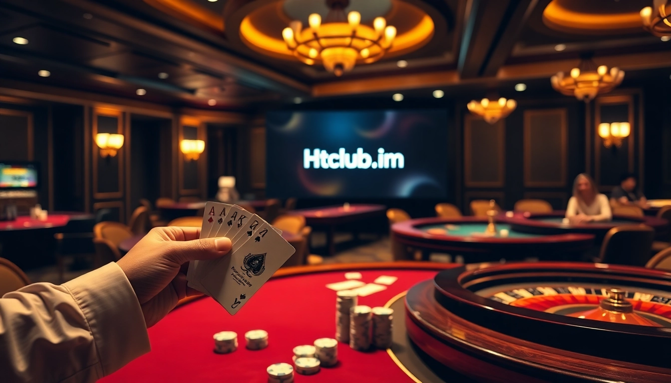 Players enjoying a thrilling casino experience at https://hitclub.im/ with engaging games and vibrant atmosphere.