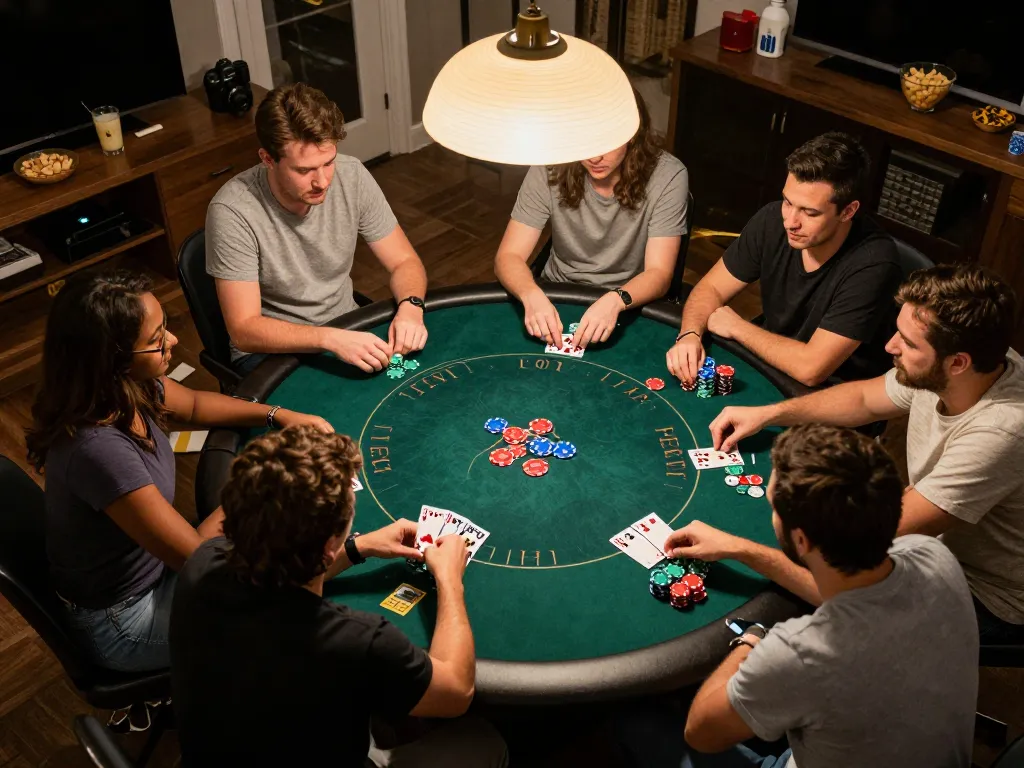 Experience thrilling poker gameplay at home with DIAMOND789 chips and friendly competition.