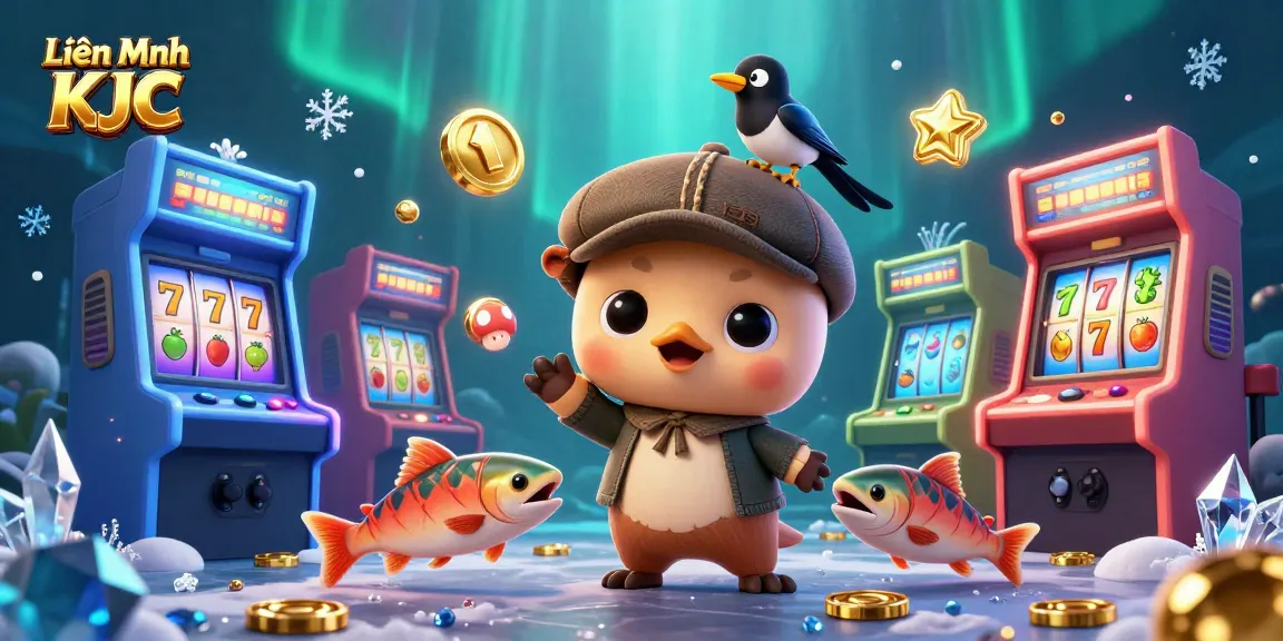 Experience fun and excitement with Liên Minh KJC at colorful arcade games and thrilling jackpots.