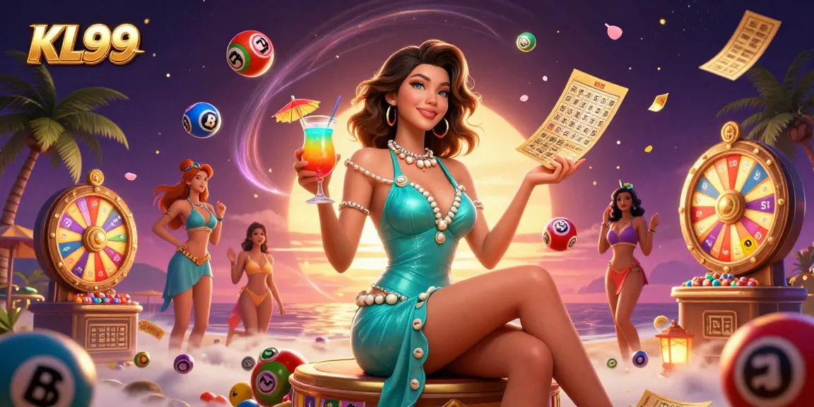 Experience the excitement of KL99 with a tropical casino vibe and vibrant gaming elements.