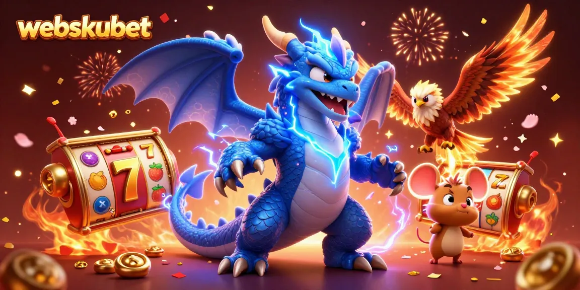 Join the excitement at webskubet with thrilling slot games featuring dynamic characters and rich visuals.