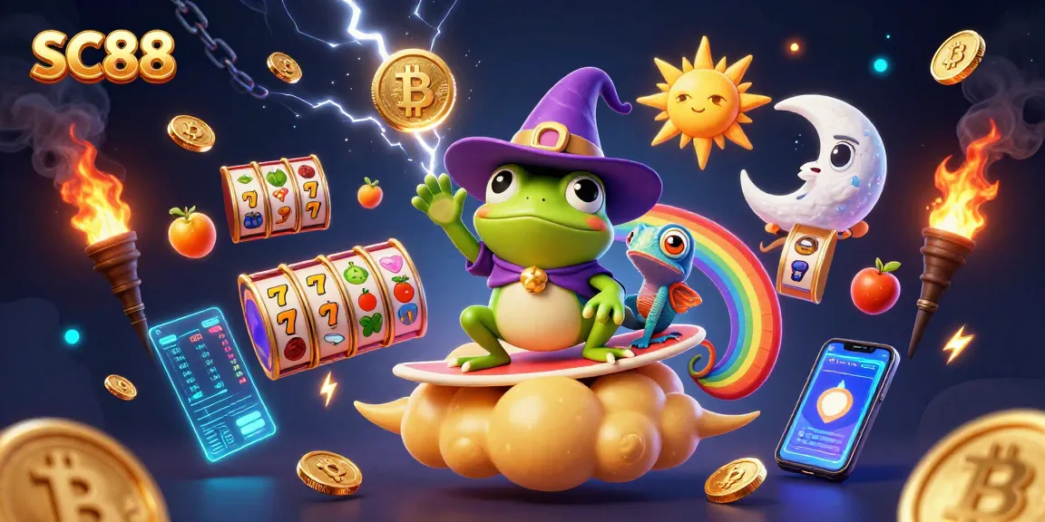 Experience the action and rewards at SC88 with thrilling gaming elements and vibrant characters.