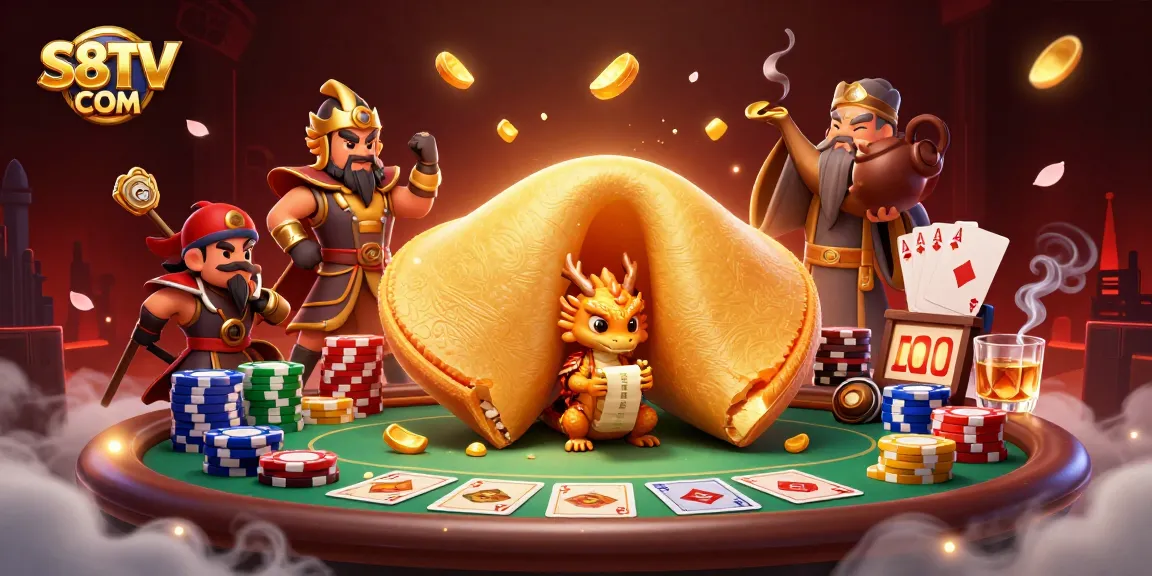 Experience thrilling gameplay with dynamic S8TV COM visuals in a vibrant casino setting.