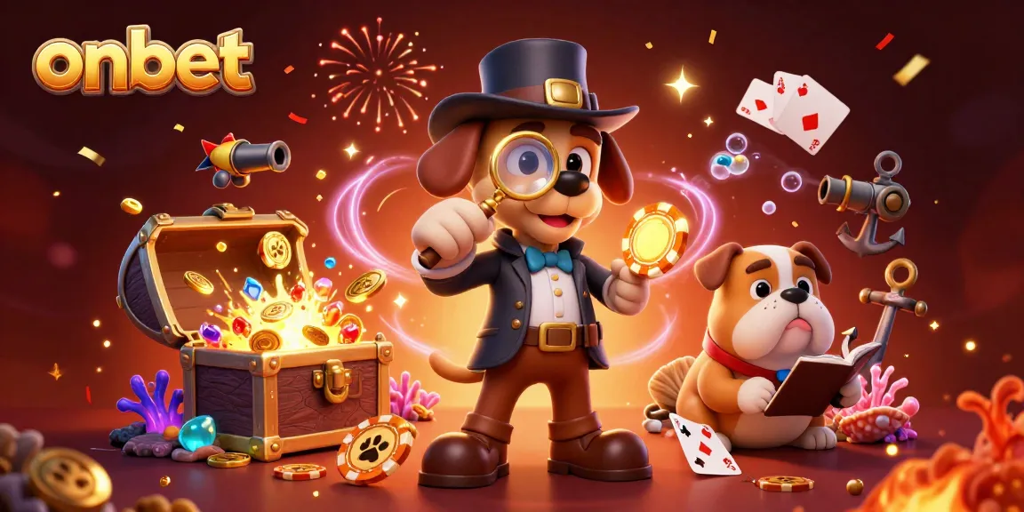 onbet offers an exciting poker gaming experience as the bloodhound detective investigates a chip clue.