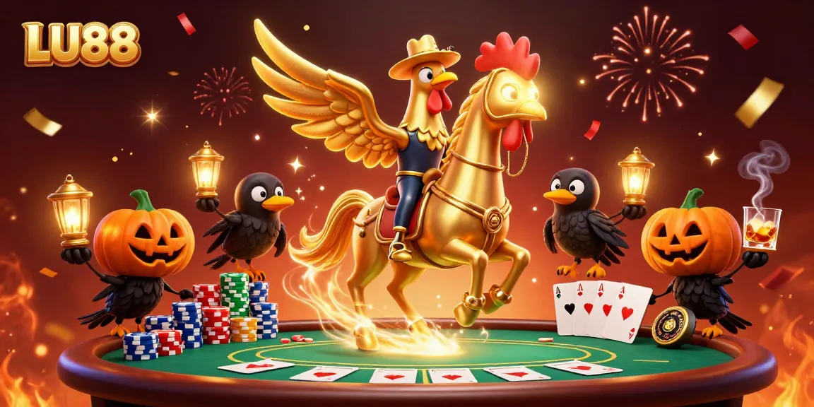 Experience LU88's thrilling casino action with vibrant characters and dynamic gaming elements.