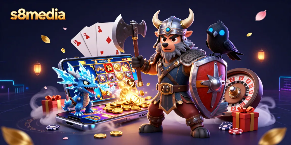 Experience thrilling gameplay at s8media, featuring exciting slot games and rich visual elements.