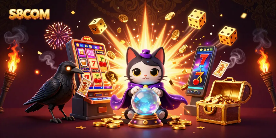Experience thrilling gaming with S8COM's rich slot machine and mystic characters.