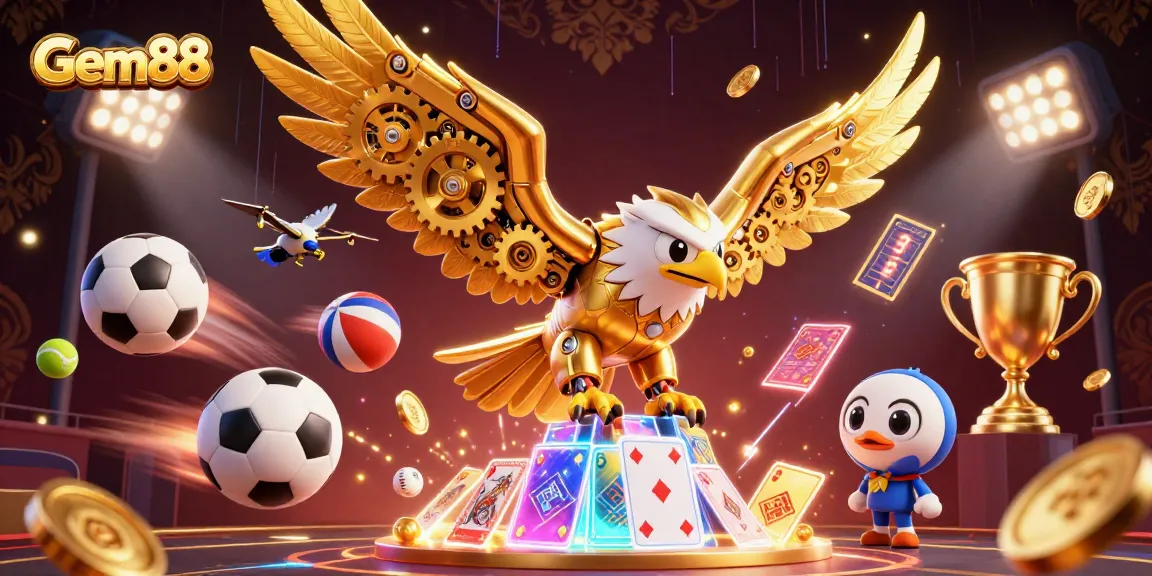 Experience thrilling moments with Gem88's vibrant casino action featuring dynamic sports and gaming elements.